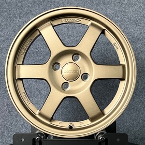 ล้อแม็กซ์ TE37 สไตล์ 4 รู ขอบ 15x7 นิ้ว 4*100 PCD น้ำหนักเบา สำหรับรถยนต์นั่งส่วนบุคคล สีขาวบรอนซ์ ไฮเปอร์แบล็ค - Product Image 5