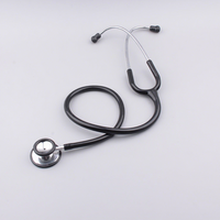 Stéthoscope binaural professionnel à double tête INK01, dispositif médical de classe I, diagnostic cardiologique pour médecins et infirmières, avec boîte de couleur