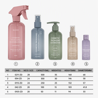 Pistolet pulvérisateur à brume fine personnalisé pour animaux de compagnie, flacons vides sérigraphiés de 50 ml à 500 ml pour shampoing, lotion, parfum d'ambiance
