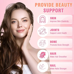 Gomas para Cabelo, Pele e Unhas com Biotina para Suporte à Beleza, Crescimento e Força, Marca Privada OEM, Gomas de Biotina para Cabelo - Product Image 2