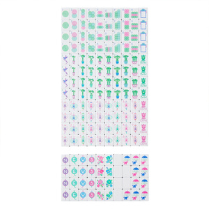 Green Acrylic Crystal 4-Layer Custom Printed American Mahjong Tiles Game for Indoor <b>Entertainment</b> - Product Image 4