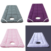 Matelas épais antidérapant pour lit de salon de beauté, matelas de massage avec trou, surmatelas de massage