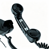 HS57 Headset Radio Ringan Over Ear dengan Mikrofon Boom dan Tombol PTT untuk Transceiver Genggam