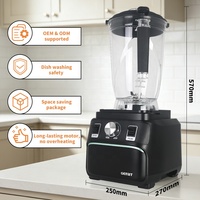6 Liter Commerciële Smoothie Blender, Heavy Duty Industriële Mixer, Blender, Professionele Voedsel- en Fruitmixer, Blendermachine