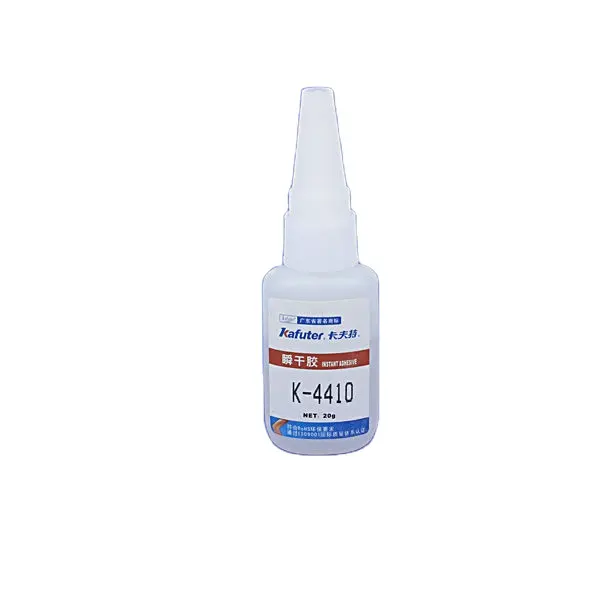 Kafuter K-4410 للأغراض العامة سوبر الغراء/لاصق Cyanoacrylate للبلاستيك التي يسهل اختراقها