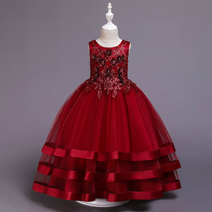 Vestidos de Fiesta para Niñas al por Mayor, Estilo 2020, Diseño Personalizado, Vestido de Gala, Económicos - Product Image 2