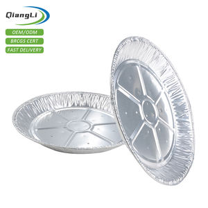 12 Inch Aluminum Pizza Pans Foil Focaccia Pan Individual Personal Pizzas <strong>Giant</strong> Size Chocolate Chip Cookie Cake Tin Eco-Friendly - Product Image 1