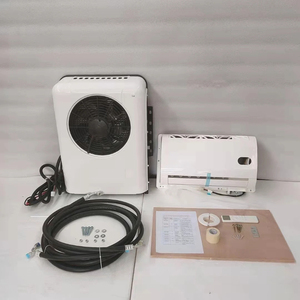 Climatiseur silencieux à onduleur 12V, climatiseur 24V DC pour semi-remorque, unité de climatisation de stationnement à double circuit - Product Image 3