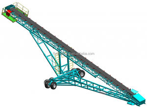 La cinta transportadora móvil industrial DY se utiliza para el transporte de carbón/a granel/arena, grava y piedra - Product Image 2