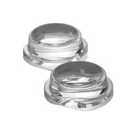 Lentille sphérique concave en saphir personnalisée GiAi, résistance aux hautes températures, verre saphir pour lampes LED de chapeau de paille