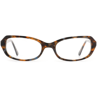 Monture de lunettes optiques Elan Optical YB6617, style rétro œil de chat ovale, unisexe, en acétate, sans peinture, vente flash, directement de l'usine