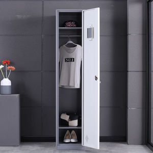 Casier en acier à porte unique casier scolaire en métal Armoires verticales pour employeur - Product Image 4