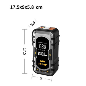 Démarreur de véhicule 12V 8000mAh, 4 en 1, booster de voiture d'urgence, gonfleur de pneus, charge rapide, lumière LED - Product Image 6