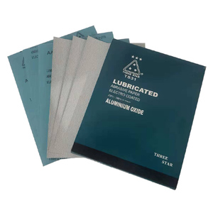 <span class=keywords><strong>Papier</strong></span> abrasif sec rectangulaire Samsung bleu, dureté moyenne, pour le travail du bois, les surfaces murales et le polissage des métaux - Product Image 4