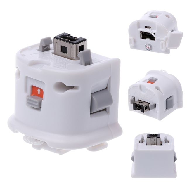 For Wiies Motion Plus Adapter Power Supply for Wiies Remote Controller Replacement Charger Sensor Power
