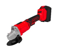 Meuleuse d'angle sans fil multifonction 21V avec batterie au lithium rechargeable, meuleuse d'angle rotative sans fil