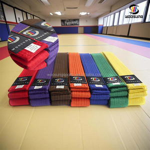 Toptan Judo/bjj kemer tekvando/karate kemerler tüm renkler dövüş sanatları Bjj kemer - Product Image 1