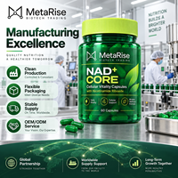Capsules liposomales NAD+ 250 mg à marque privée OEM – Complément nutritionnel pour l'énergie cellulaire et un vieillissement sain – 60 unités