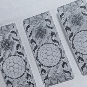 Heiß verkaufter Großhandel 3D-Effekt Wasserdichter Hologramm-Aufkleber Dicker Hologramm-Etiketten aufkleber mit benutzer definiertem Muster und Stil - Product Image 2