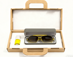 กล่องนาฬิกาสีม่วงสุดหรู ทำจากกระดาษแข็ง พร้อมโลโก้สั่งทำพิเศษและรูปทรงพิเศษ - Product Image 2