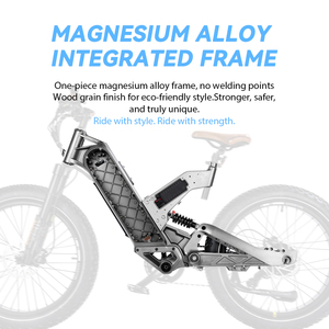 Bicicleta Eléctrica Híbrida con Neumáticos Anchos, 7 Velocidades, Sensor de Torque, 750W, 24 Pulgadas, Asistencia al Pedaleo, Disponible en Almacén de EE. UU. - Product Image 4