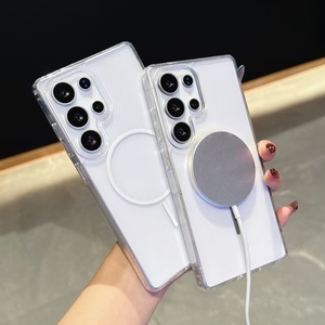 Thích hợp cho Samsung <span class=keywords><strong>Galaxy</strong></span> S26 fedge/25/24/23/22 Acrylic trong suốt từ trường hợp điện thoại - Product Image 4