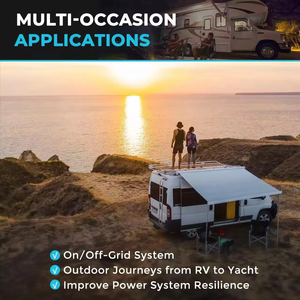 لوح شمسي عالي الكفاءة بنسبة 20٪ HJT نصف خلية، نطاق 180 واط-700 واط 12 فولت، 190 واط-550 واط - Product Image 5