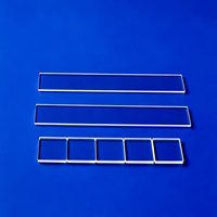 Dalles de quartz naturel fondu de qualité industrielle sur mesure, résistantes à la chaleur, transparentes, pour soudage, découpe et usage en laboratoire, circulaires, directement de l'usine
