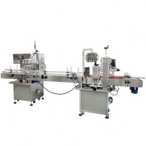 เครื่องบรรจุและปิดฝาขวดอัตโนมัติเต็มรูปแบบ 8 หัว สำหรับแชมพู ซอสพริก สบู่ ผลิตภัณฑ์เครื่องสำอางพลาสติก ขวดเครื่องดื่ม น้ำส้ม น้ำผึ้ง - Product Image 2