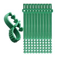 Sangles de fixation réglables en plastique pour arbres, vente en gros d'usine, pour jardin, agriculture, serre et fleurs, attache-câbles
