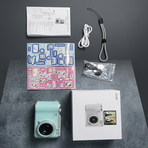 Appareil photo portable HD pour enfants X2 2.0 IPS 100 avec écran, objectif interchangeable, résolution 180x240, photo et vidéo, 2 heures d'autonomie, pour les enfants de 3 à 6 ans - Product Image 3