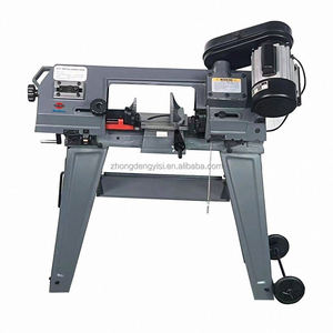 Sierra de cinta automática horizontal para carpintería y corte de metal, máquina pequeña de mesa para carpintería horizontal y corte de metal - Product Image 1