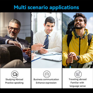 VORMOR Z5, traductor de voz inteligente, ruso, francés, inglés, japonés, coreano, dispositivo traductor, máquina de traducción de compras de turismo - Product Image 3