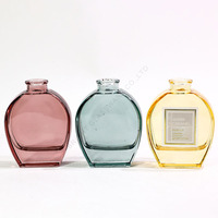 Botol Diffuser Aroma Reed 100ml Terlaris, Botol Diffuser Aromaterapi Warna-warni Custom Kosong dengan Stik dan Kemasan
