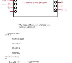건물 인터콤용 Guangbao ID RF 카드 리더 모듈 125KHz WG26/WG34 지원 녹색/빨간색 - Product Image 6