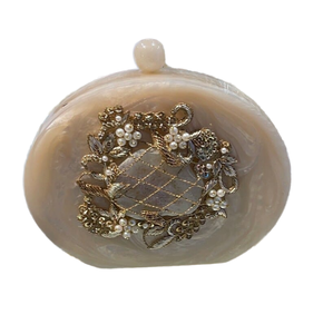 Cadre photo vintage européen antique en résine, peint à la main, mini ornement plat à dos plat pour Halloween, thème anime - Product Image 1