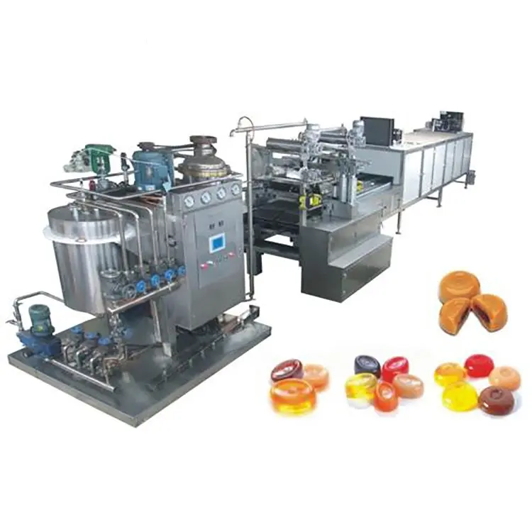 Harde Suiker Snoep Kleine Making Machine Lollysuikergoed Productielijn Met Fabriek Prijs