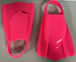 Aletas Cortas de Silicona Profesionales Ecológicas, Nuevas Aletas de Buceo Patas de Pato Equipo de <span class=keywords><strong>Entrenamiento</strong></span> de Nado Libre Modelo F208 - Product Image 2