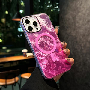 Coque de téléphone compatible avec iPhone 17 Pro Max, motif glacier dégradé, coque magnétique intégrale anti-chute - Product Image 6