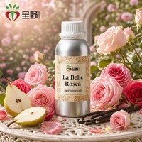 Vrouwenparfumolie met fruitige roos en peer, bulk vanille bloemige geur-essence voor parfumproductie