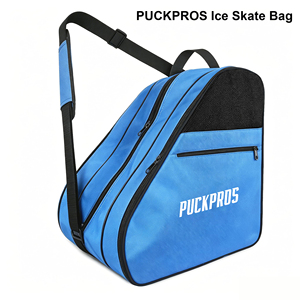 Sac à patins de hockey triangulaire respirant en Oxford 600D avec poignée et bandoulière réglable - Product Image 1
