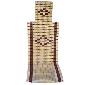 Coussin de siège de voiture rafraîchissant en bambou, ensemble complet, pièce unique, couleur naturelle, pour l'été, tapis d'aviation, position avant - Product Image 3