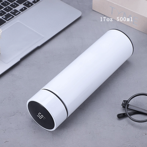 smart tumbler 17oz 500ml smart <b>insulated</b> water bottle vacuum double-wall led temperature smart water bottle - Product Image 5