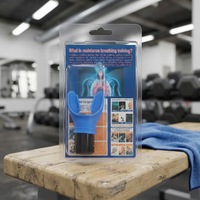 Expansor de Capacidad Pulmonar Ajustable y Personalizado, Entrenador de Respiración para Deportistas, Uso Doméstico