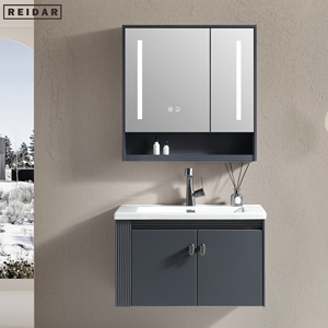 Lavabo individual <span class=keywords><strong>de</strong></span> PVC personalizable <span class=keywords><strong>de</strong></span> lujo ligero para tocador <span class=keywords><strong>de</strong></span> <span class=keywords><strong>ba</strong></span>ño, colgante <span class=keywords><strong>de</strong></span> pared, espejo inteligente <span class=keywords><strong>de</strong></span> estilo moderno, conveniente lavado <span class=keywords><strong>Ba</strong></span> - Product Image 1