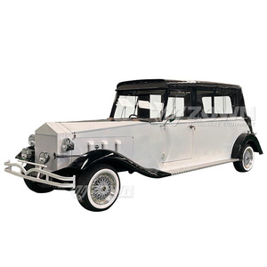 Autobús Turístico Eléctrico Clásico Grande de Estilo Vintage para Zonas Turísticas - Product Image 3