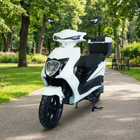 Scooter électrique 12 pouces 72V 1000W, cyclomoteur électrique pour adultes 50 km/h avec siège, scooter électrique urbain