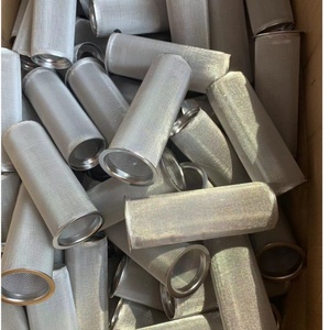 304 316 thép không gỉ 60 Lưới ống lọc/kim loại dệt dây lưới 200 300 500 micron vòng ống lọc/xi lanh/ống - Product Image 6