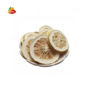 Wholesale Organic Freeze-Dried Fruits Chips Bulk Dried Lemon Slice
