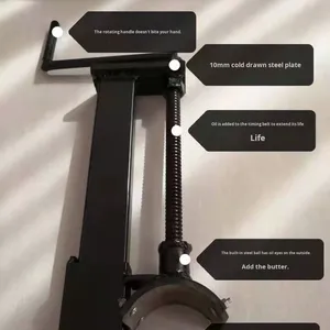 Raddrizzatore albero e supporto Shaper fissatore Pole macchina per correzione e fissaggio utensile per cilindri - Product Image 5